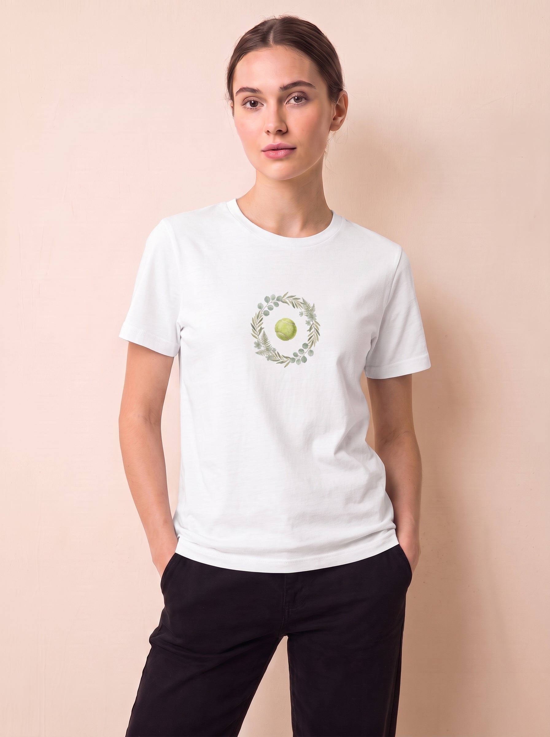 Botanisches Ringel-T-Shirt