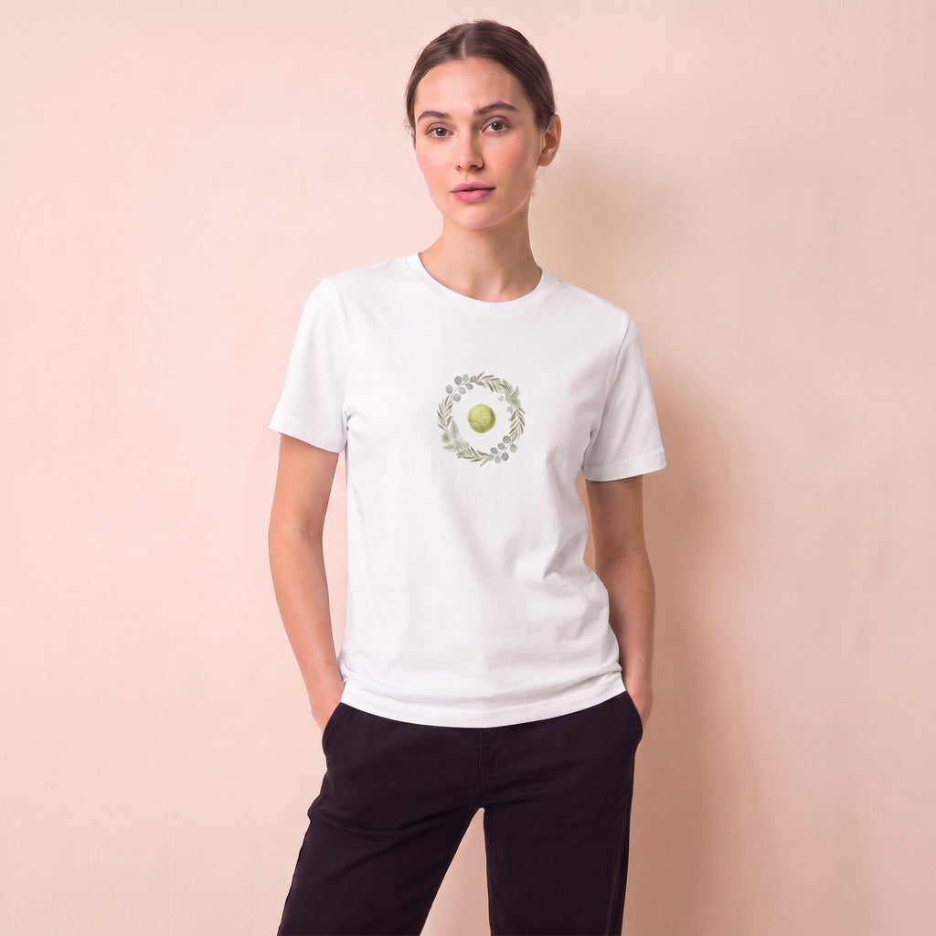 Botanical encircling T-Shirt
