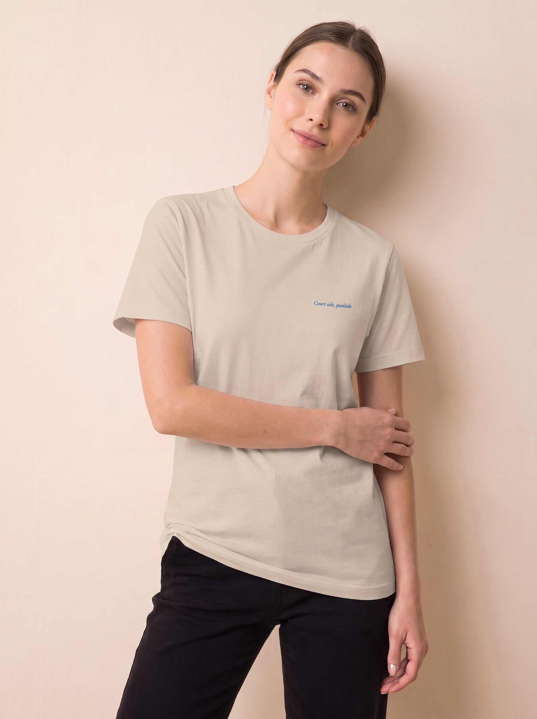 T-shirt pour le court de tennis ou la piscine