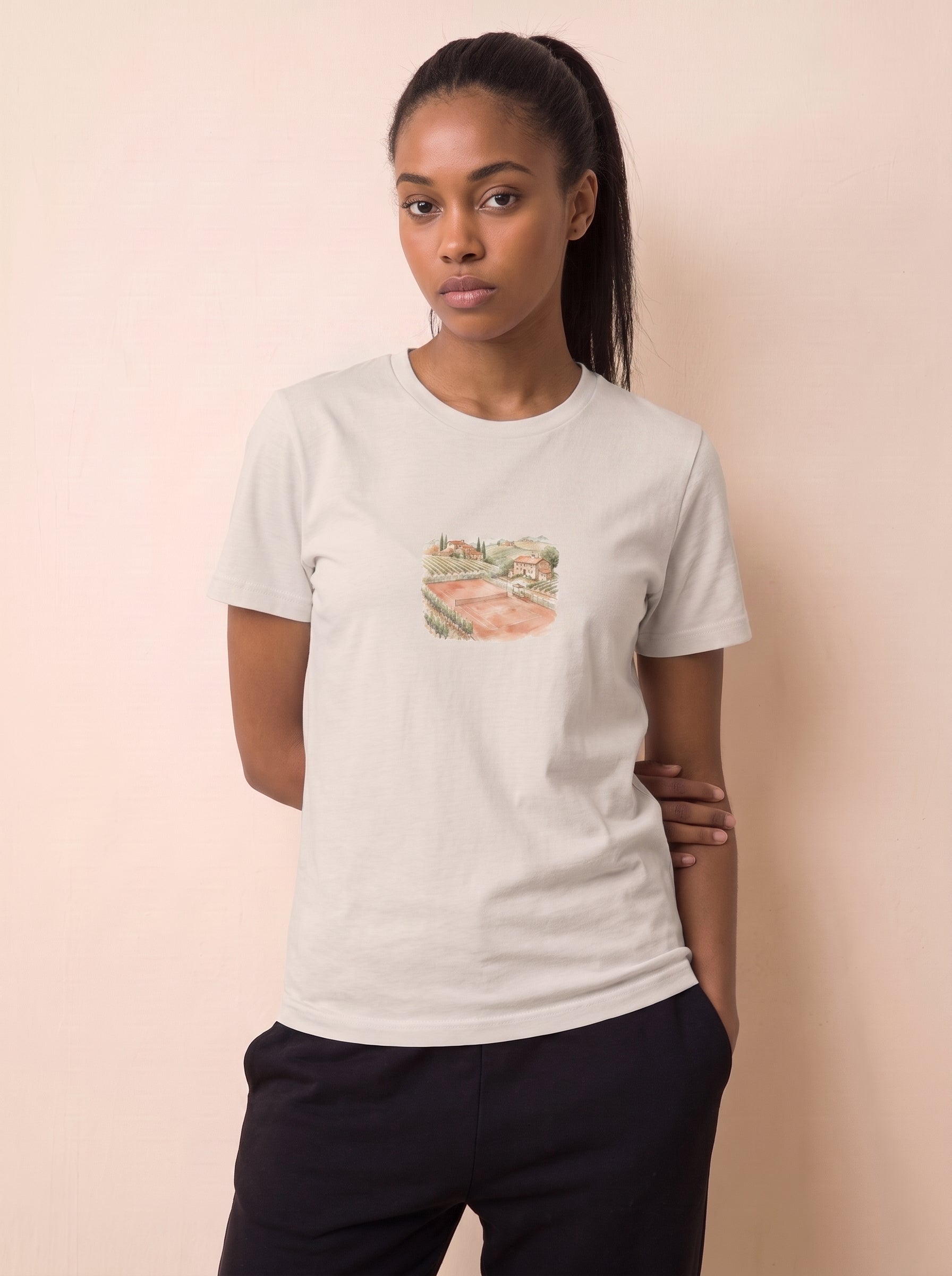 T-Shirt Französische Landschaft