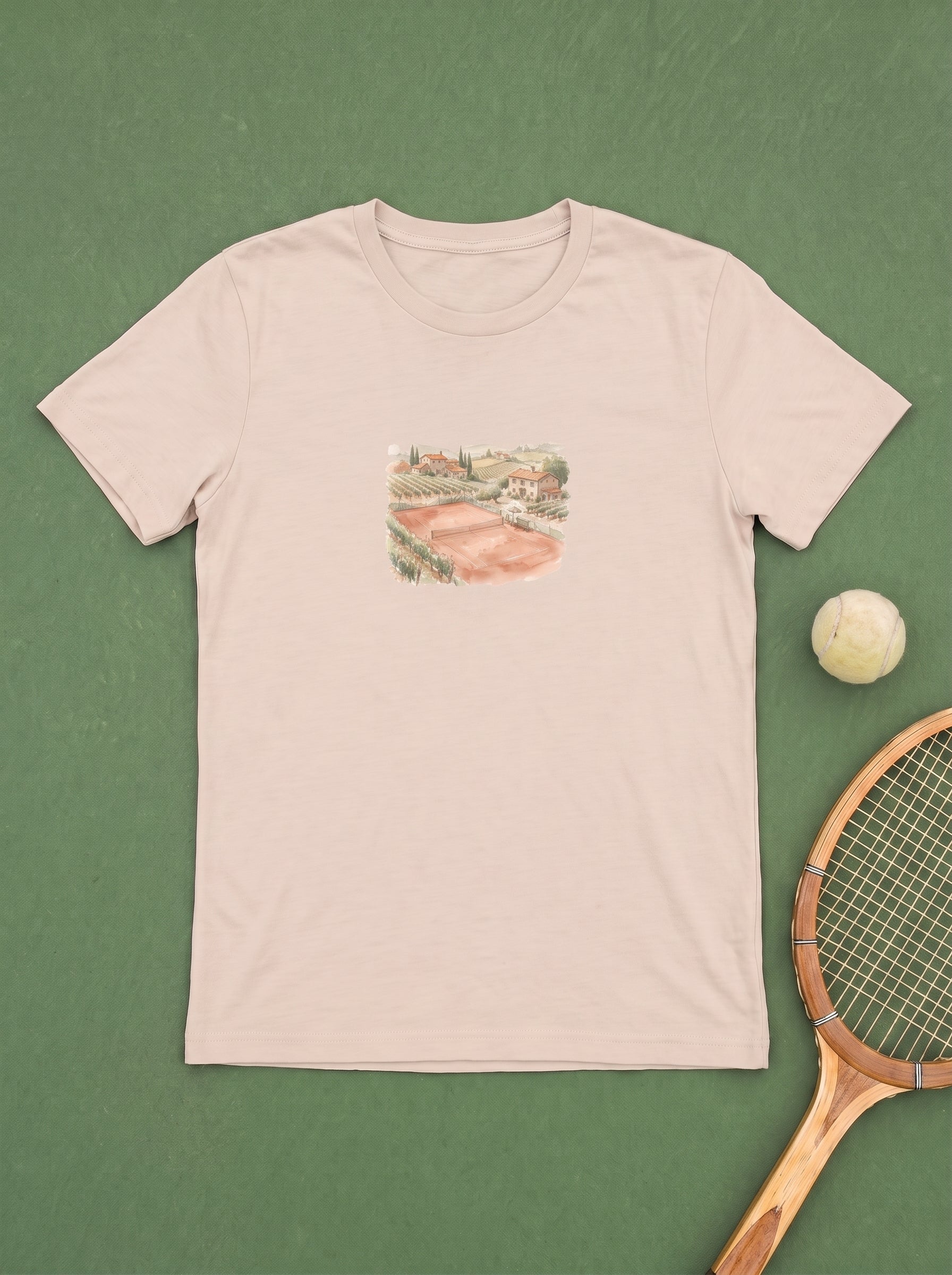 T-Shirt Französische Landschaft