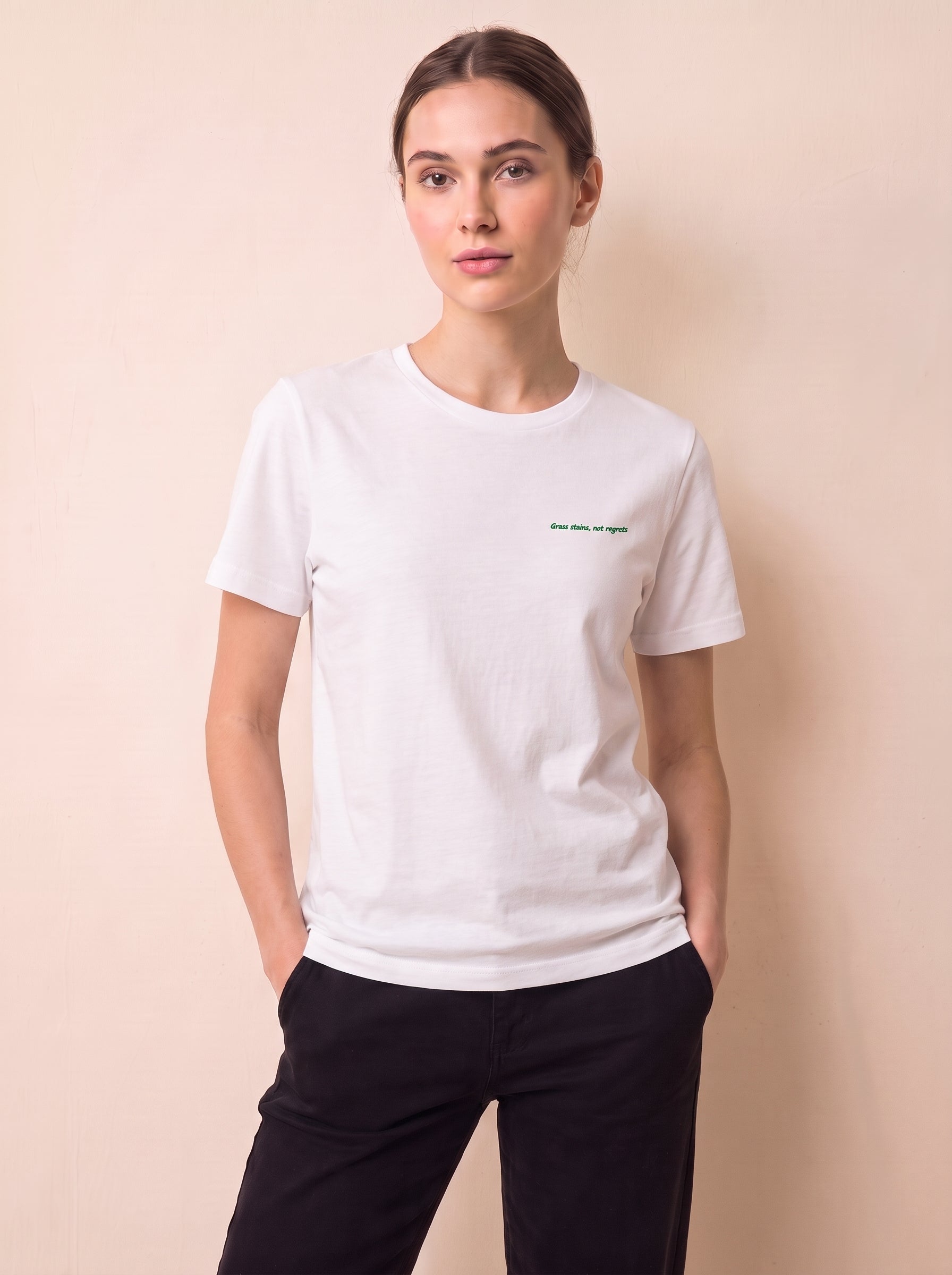 Grasflecken, kein Bedauern T-Shirt