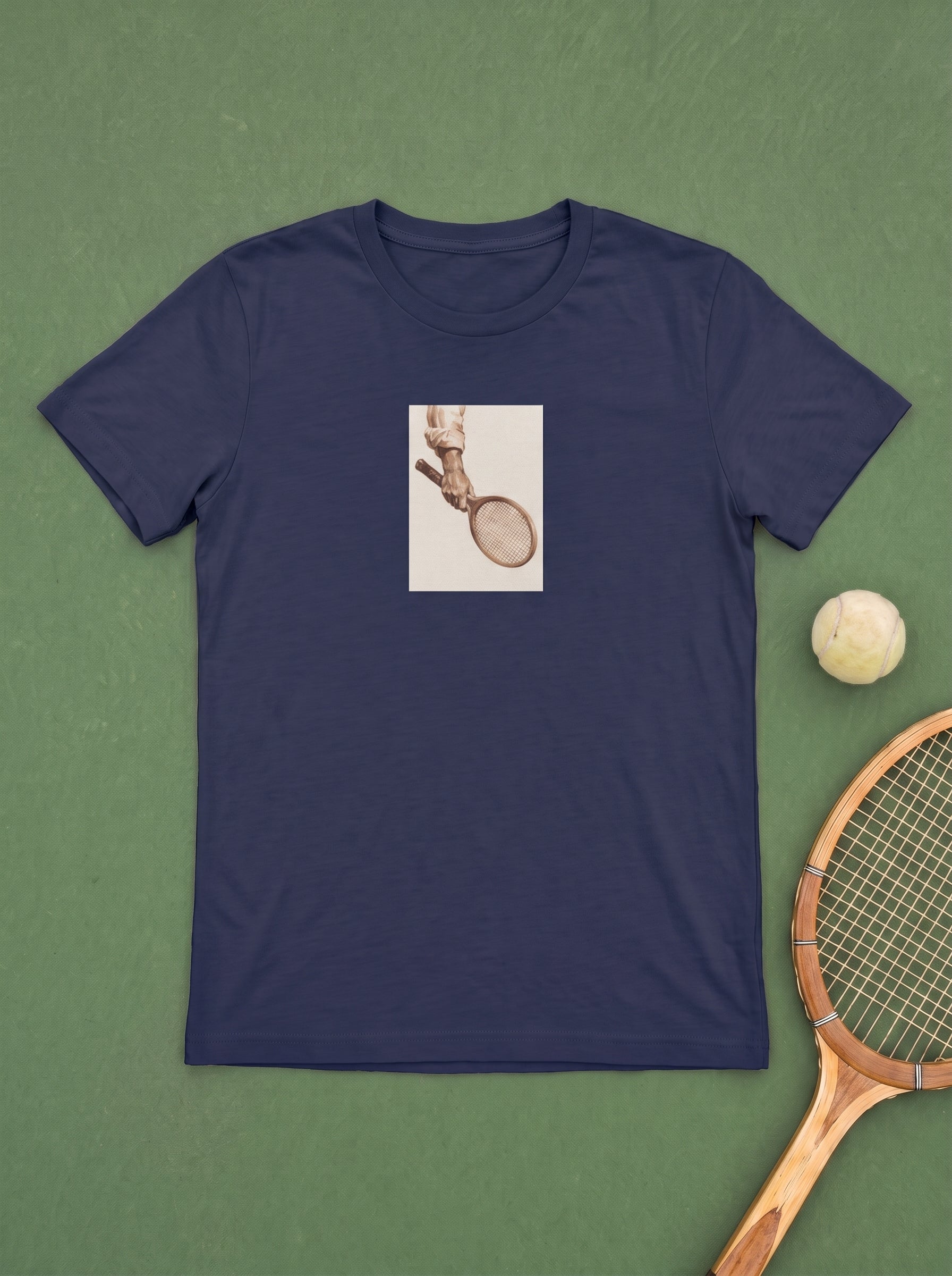 Das Racket fest im Griff T-Shirt