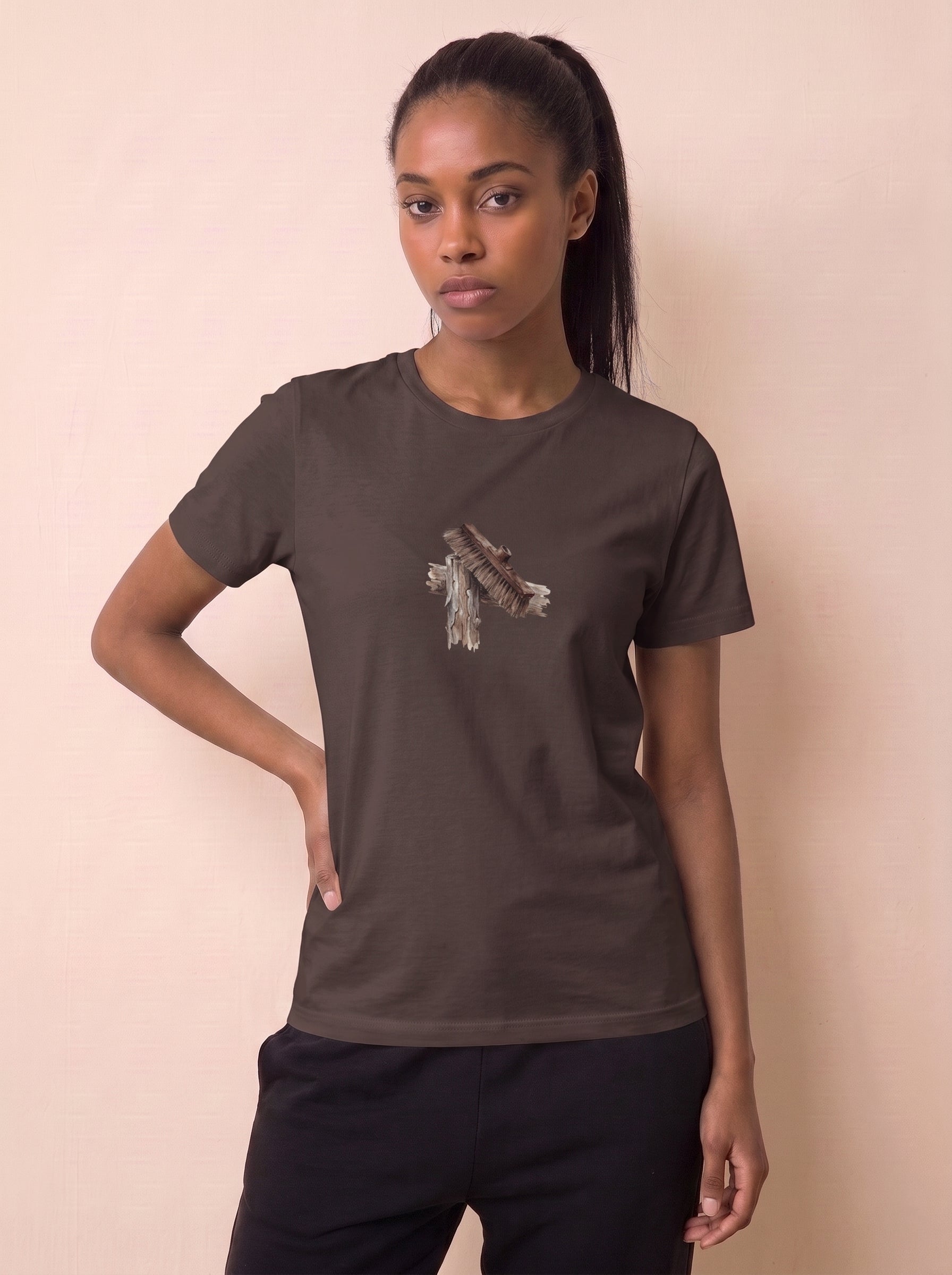 Iron Line Brush T-Shirt