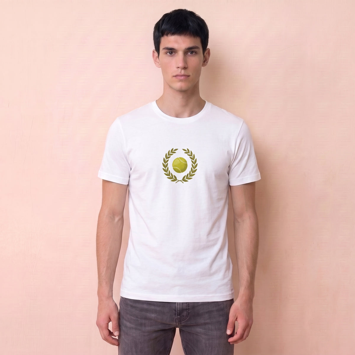Laurel wreath tennis ball T-Shirt