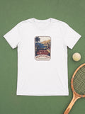 T-shirt de la Société de tennis sur gazon