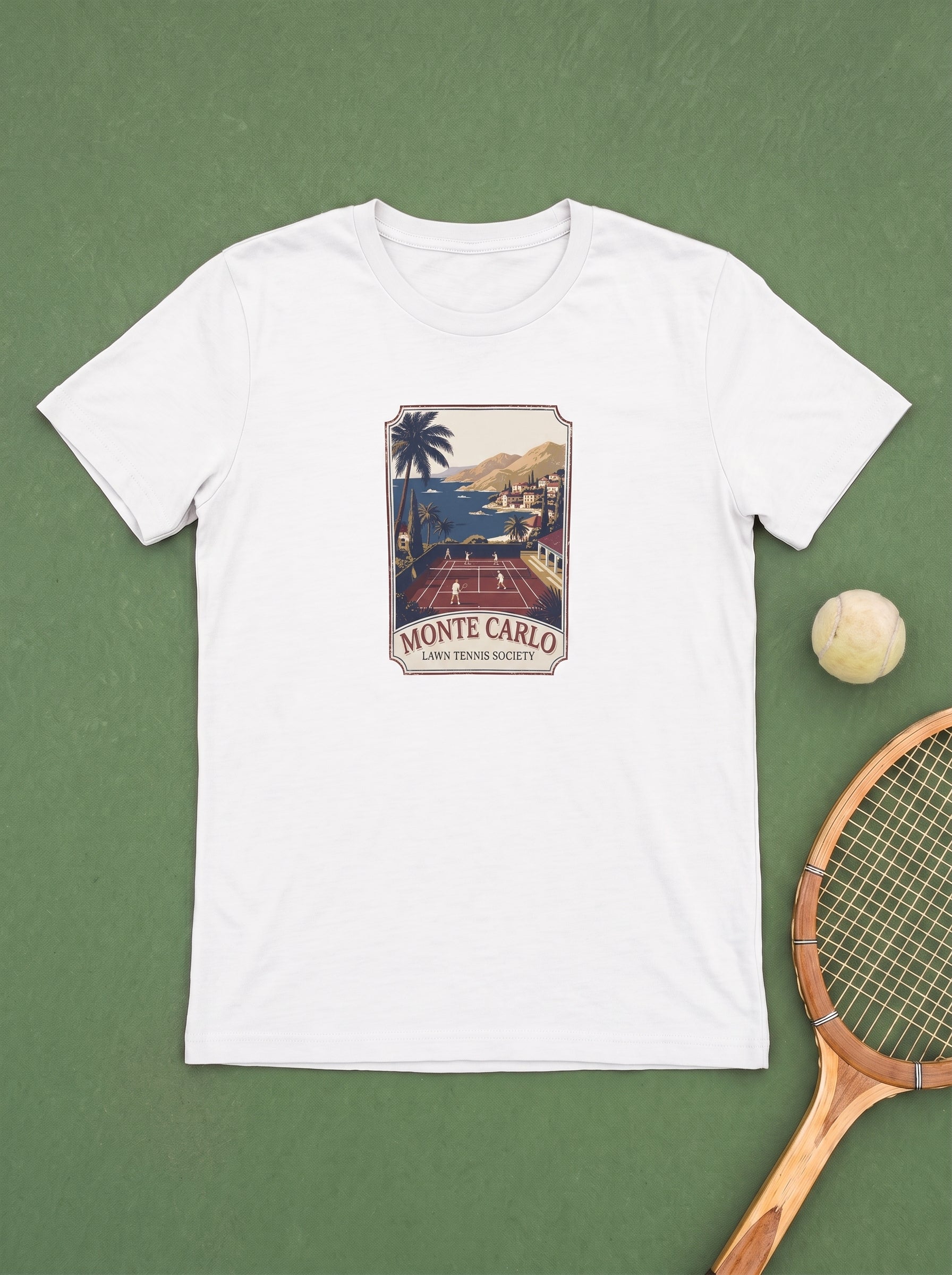 T-shirt de la Société de tennis sur gazon