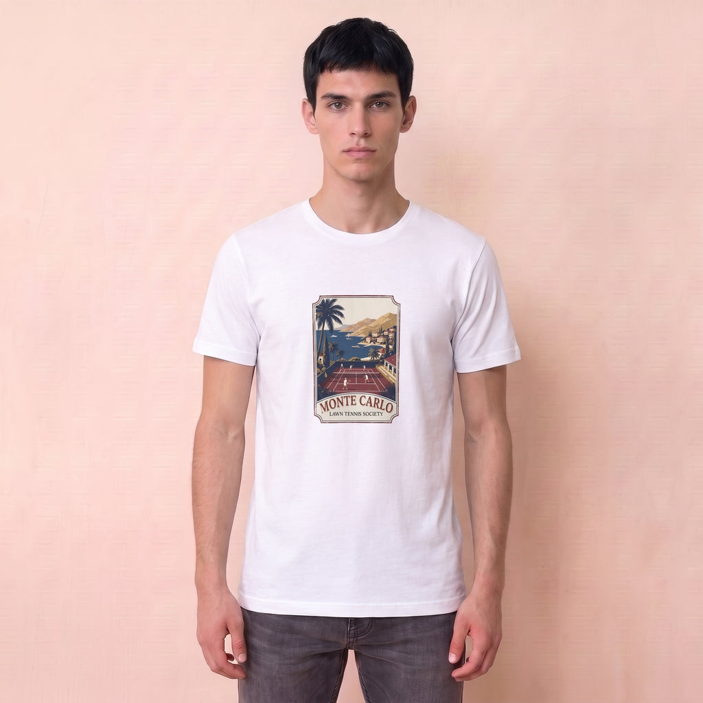 T-shirt de la Société de tennis sur gazon
