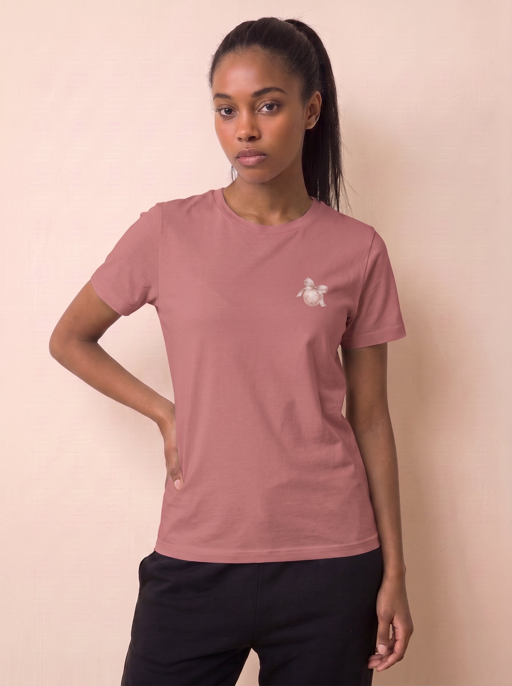 Pink Ball x Ribbon T-Shirt