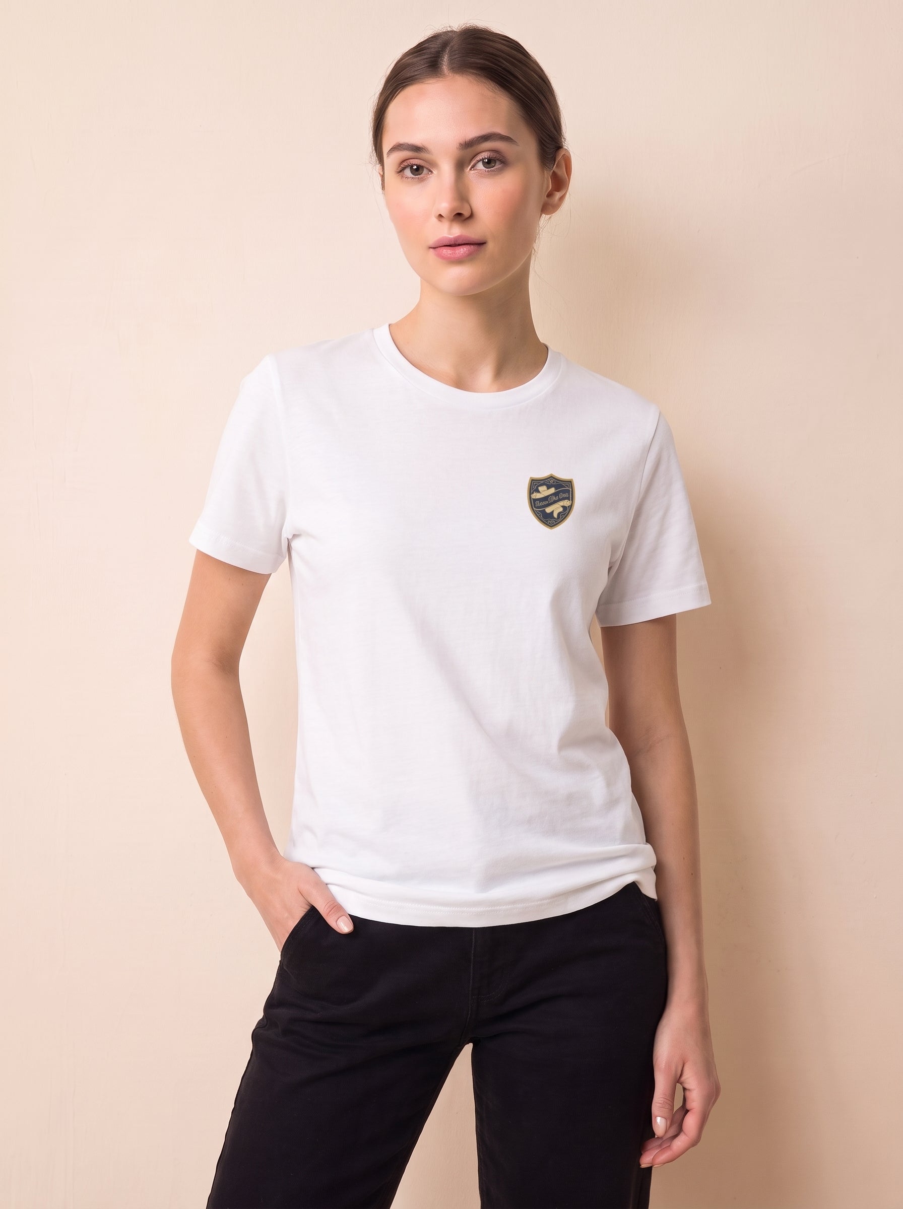 Play Elegant Badge T-Shirt