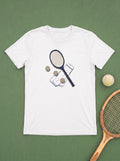 T-shirt Raquette & Serviette