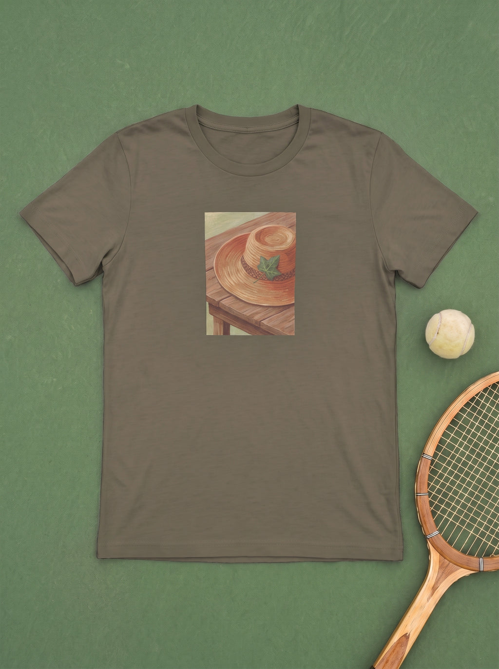 Straw hat T-Shirt