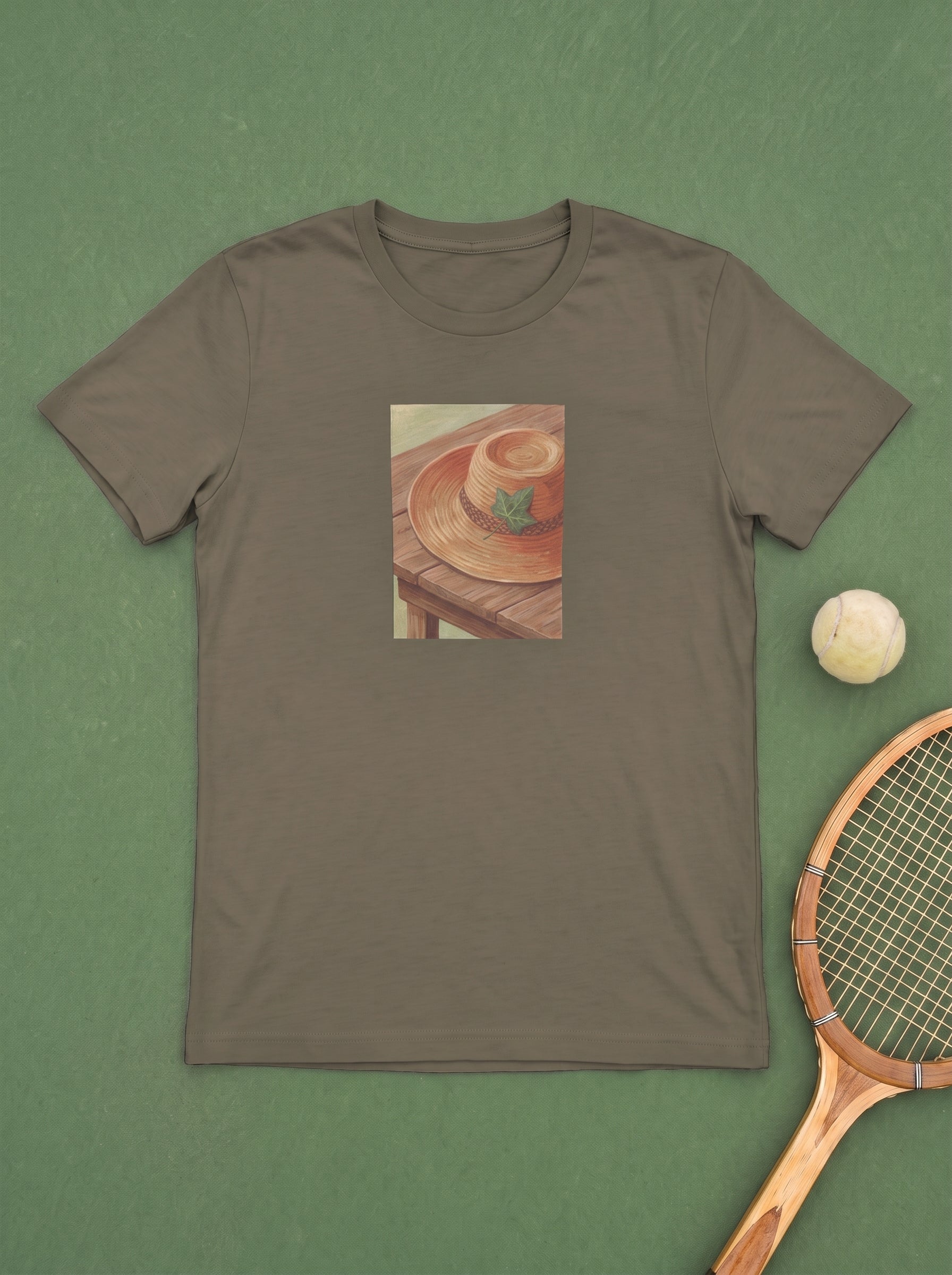 Straw hat T-Shirt