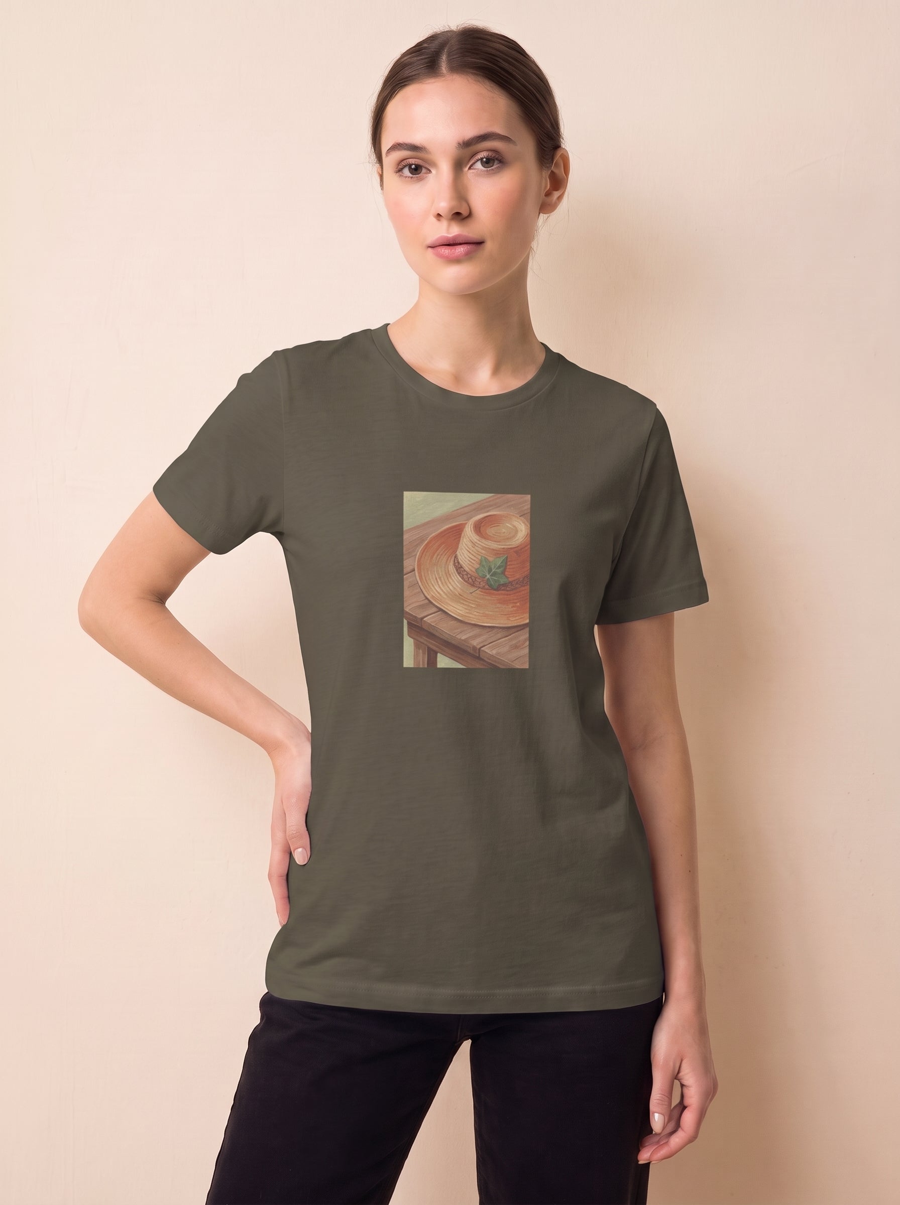 Straw hat T-Shirt