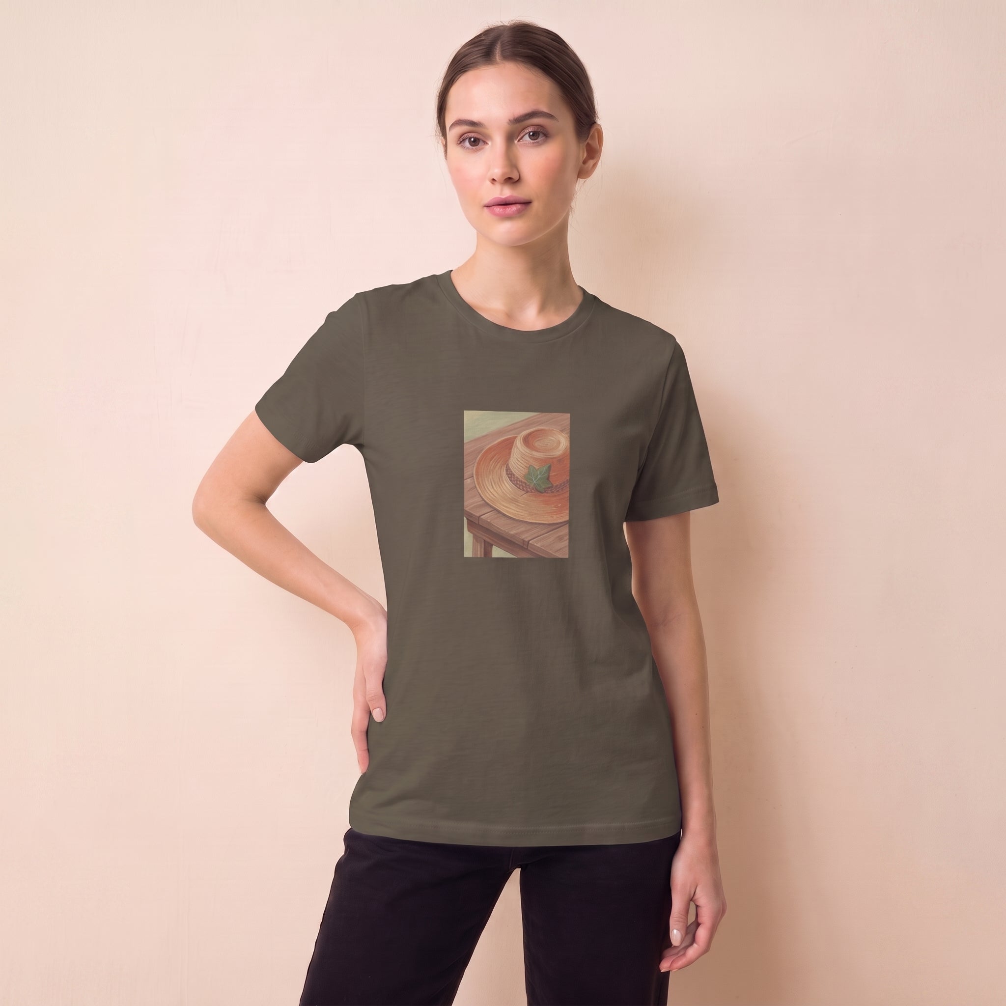 Straw hat T-Shirt