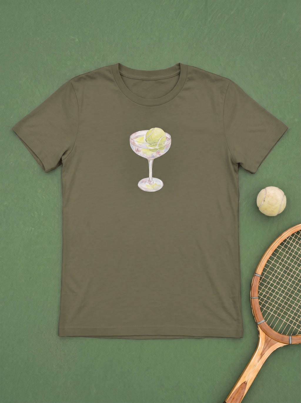 Tennis Ball Glass T-Shirt