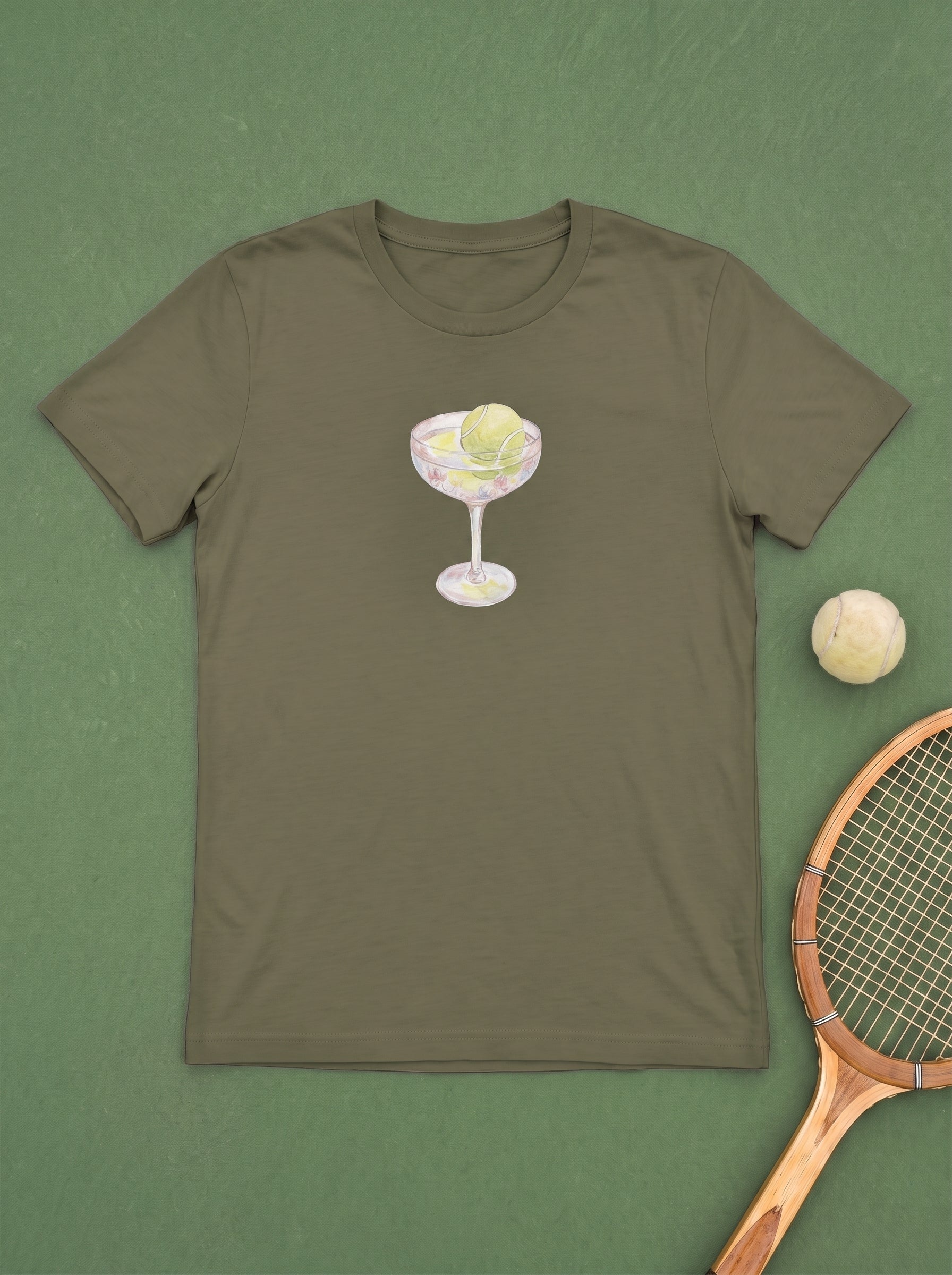 Tennis Ball Glass T-Shirt