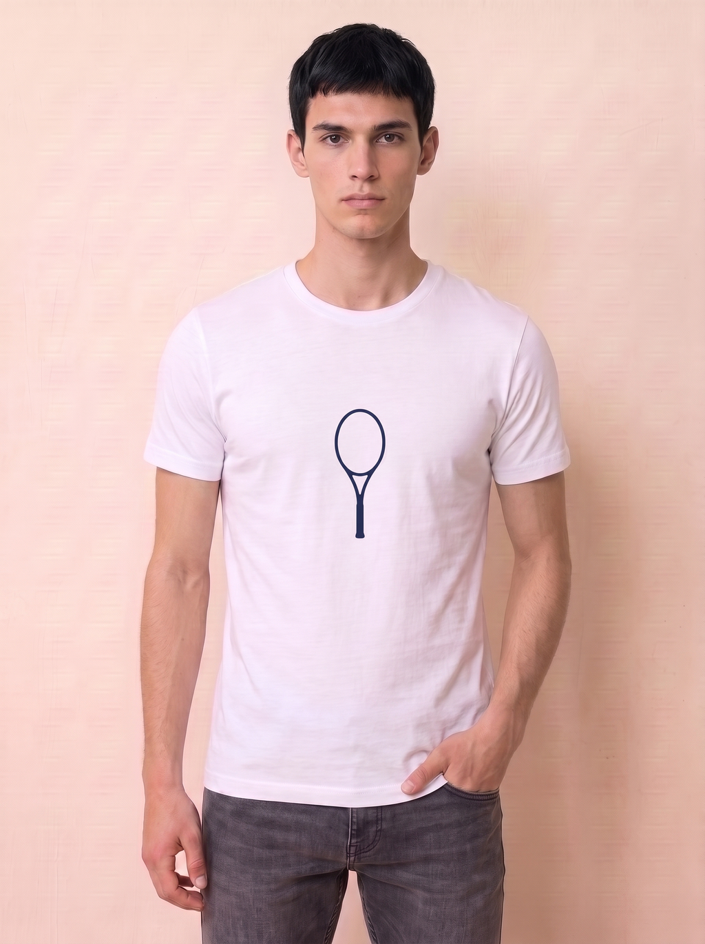 Tennis Racket Line T-Shirt