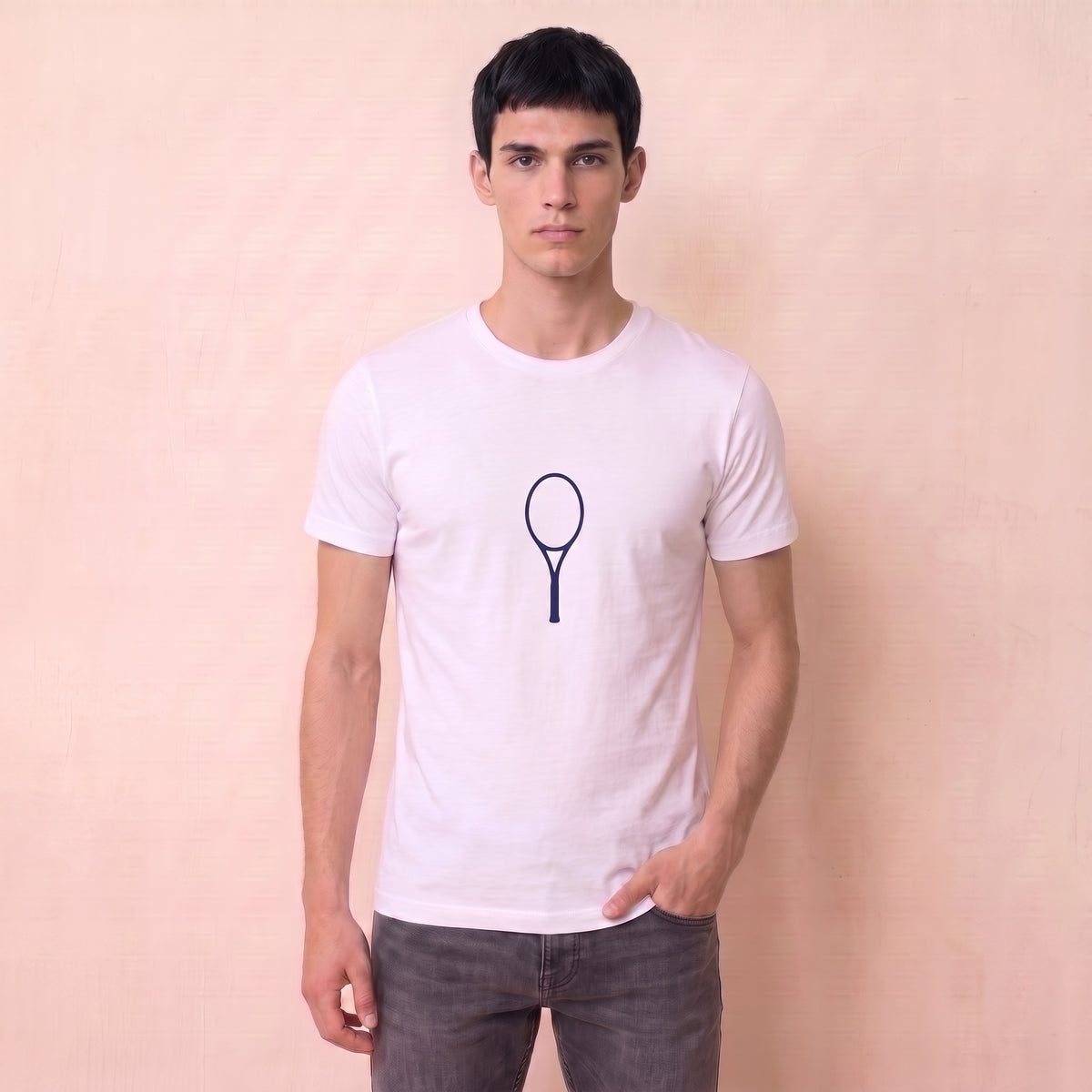 Tennis Racket Line T-Shirt