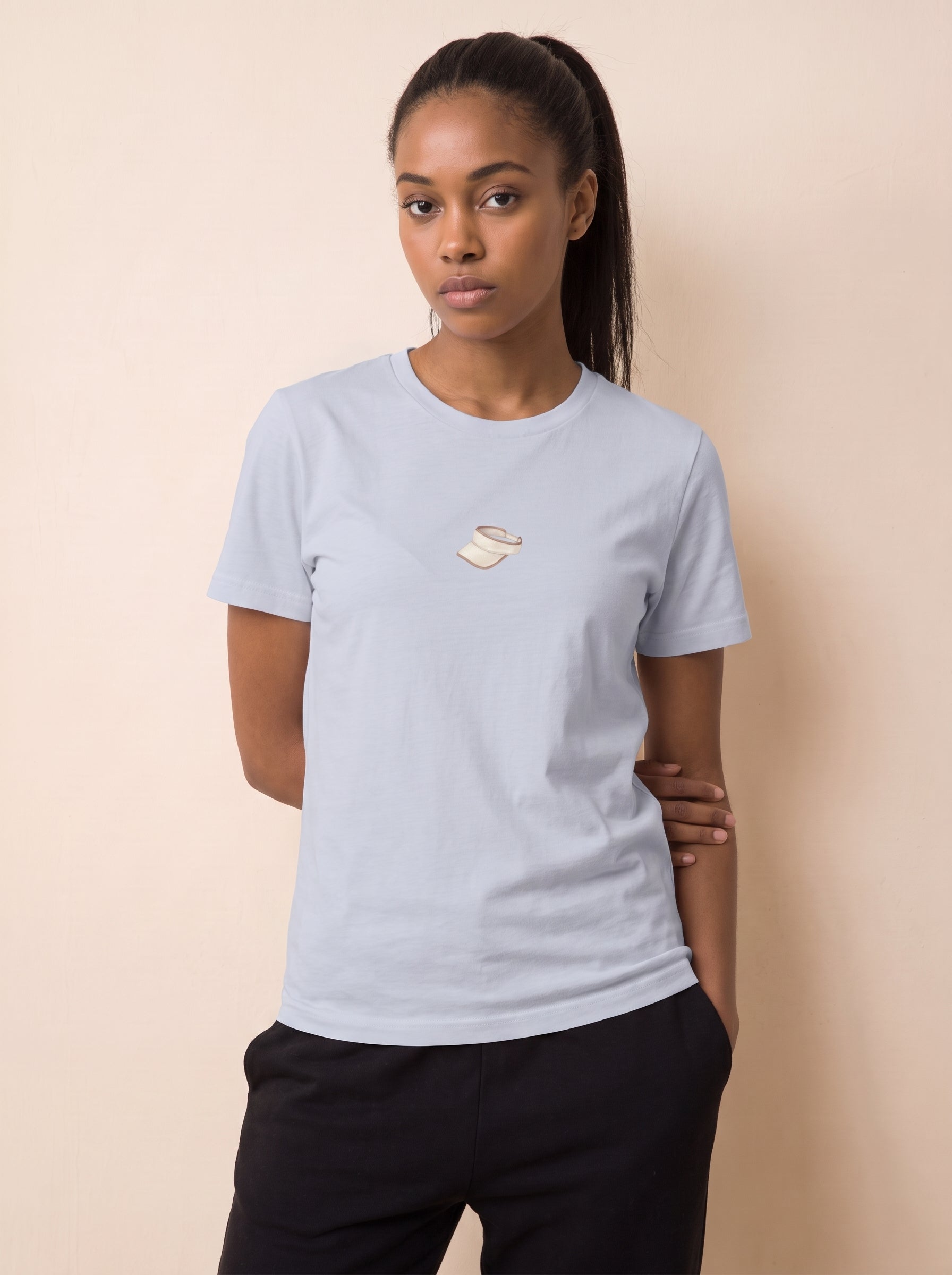Tennisvisor, T-Shirt