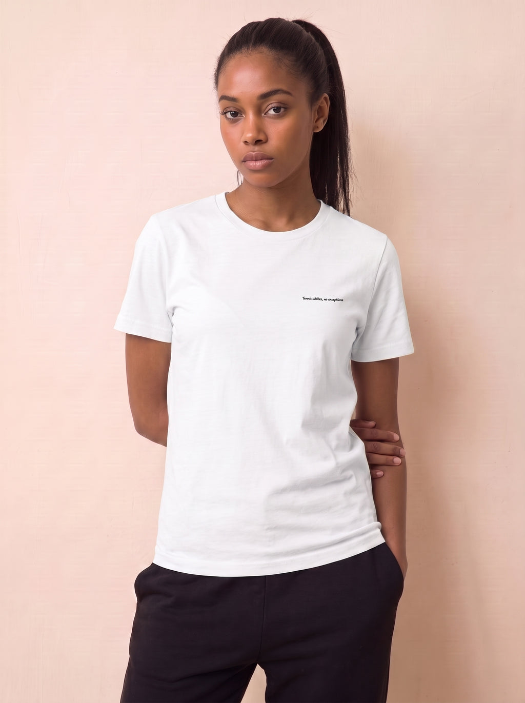 Tennisweiß, keine Ausnahmen T-Shirt