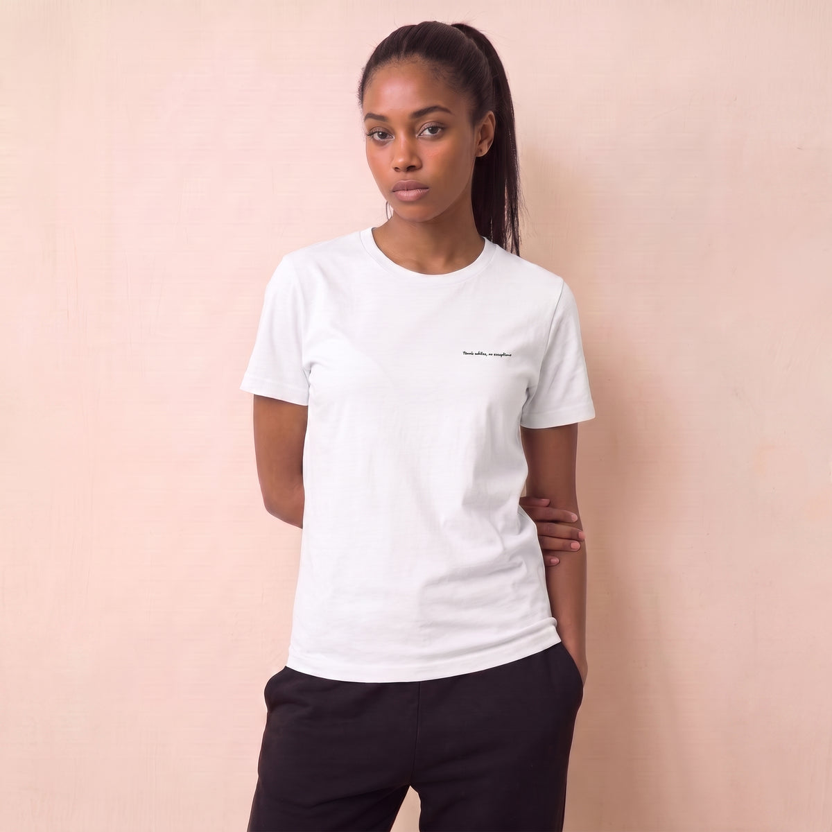 Tennis whites, no exceptions T-Shirt