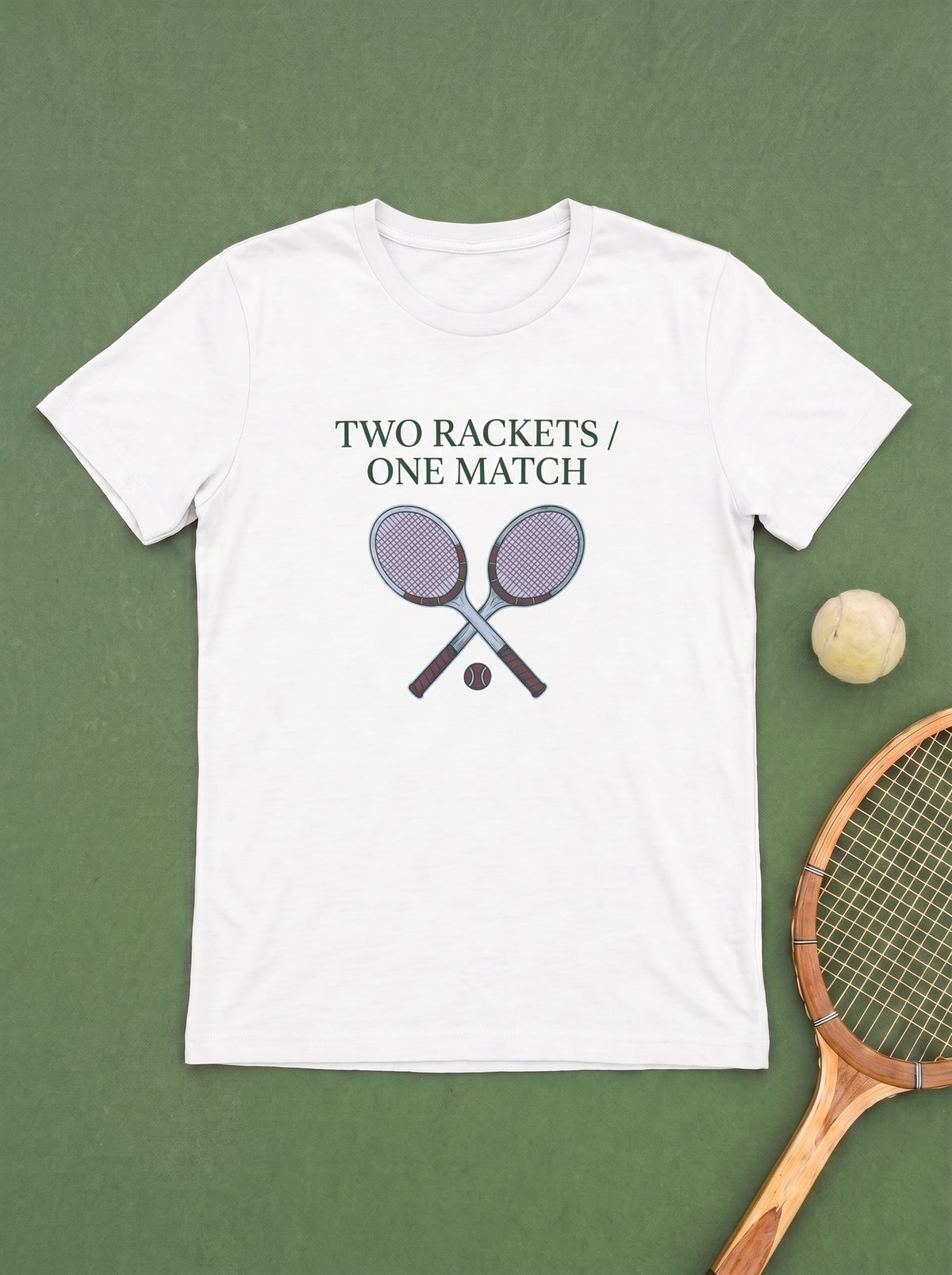 Two Rackets One Match T-Shirt