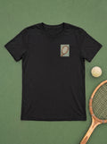 T-shirt raquette en bois